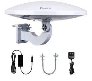 ANTOP AT-414B UFO Omni-Directional,Smart pass Amplified Outdoor/RV HDTV Antenna - Picture 1 of 7