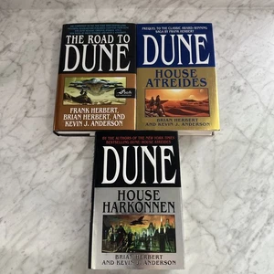 Lot of 3 Hardcover Dune Books Brian Herbert and Kevin Anderson - House Atreides. - Picture 1 of 2