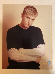 Nick Carter Backstreet Boys Teen Magazine Pinup Vtg Original - Picture 1 of 2