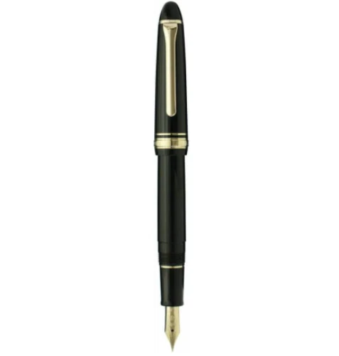 Sailor Fountain Pen Profit Casual Gold Trim Black Extra Fine 11-0570-120