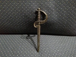 Vintage Walt Disney world Letter Opener Sword Souvenir Pirates of Caribbean  - Picture 1 of 5