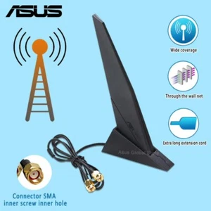 ORIGINALE antenna 2T2R doppia frequenza per ASUS Z390 - WiFi Wireless router - Photo 1/2