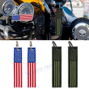 2Pcs Pilot Keychain Tag with Key Ring for Motorcycles, Scooters, Cars and Gifts - Picture 1 of 14