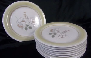 LOT OF 9~Vintage Impressions by Danielle Country Day 10.75" Dinner Plates Japan - Picture 1 of 8