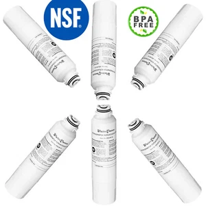 6x Water Filter For Samsung SRF800GDLS SRF924DLS SRS588DLS SRF665CDBLS - Picture 1 of 4