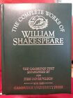 Complete Works Of William Shakespeare 1980 Cambridge University Collector Gift
