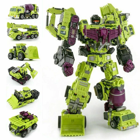 IN STOCK  Jinbao Oversized Devastator Gravity Builder All sets With No Box Cover