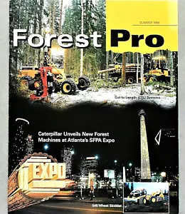 1999 CATERPILLAR HEAVY DUTY FORESTRY EQUIPMENT MAGAZINE ~ 16 PAGES - Picture 1 of 9