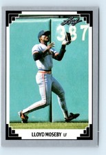1991 Leaf Lloyd Moseby Detroit Tigers #223