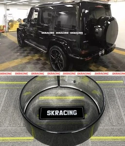 Fits Mercedes Benz G Class W463 W464 G63 G550 G500 Black Spare Tire Ring Cover - Picture 1 of 24