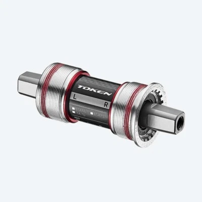 Token Carbon ISO Square Taper Campagnolo Bottom Bracket - English - 102mm - Image 1 of 3