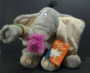 Dr Seuss Horton Hears a Who Elephant Plush Macy's 2008 Stuffed Animal - Picture 1 of 10