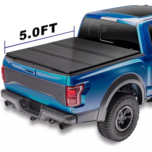 5Ft Hard 3fold Tonneau Cover Fit For 20052023 Nissan Frontier Extra