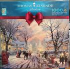 Thomas Kinkade Victorian Christmas Carol 1000 Ceaco Jigsaw Puzzle New 26.6
