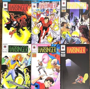HARBINGER #8 9 10 16 18 20 SET 1993 VALIANT COMICS LOT VF - Picture 1 of 1