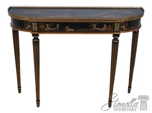 L68309: MAITAND SMITH model 89-0108 Chinoiserie Console Table ~ New - Picture 1 of 18