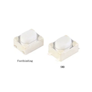 3x4x2.5mm SMD Footbinding Momentary Tactile Push Button SPST Switches PCB 4 Pin - Picture 1 of 5