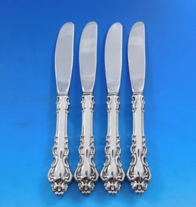 Spanish Baroque by Reed & Barton Sterling Butter Spreader Modern HH Set 4 pcs - Picture 1 of 3
