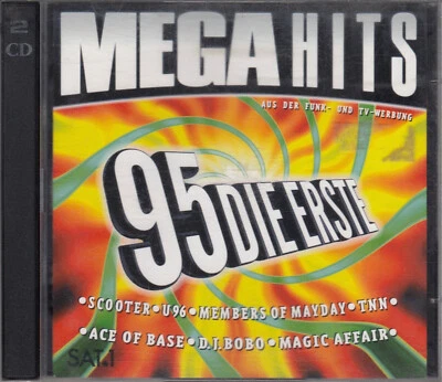 Mega Hits 95 Die Erste 2CD:SNAP,DR.ALBAN,SCOOTER,K2,THE GRID,MASTERBOY,MARUSHA - Bild 1 von 4