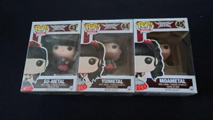 BabyMetal Funko Pop Rocks RARE Su-Metal, Yuimetal & Moametal 3PC Set - Picture 1 of 3