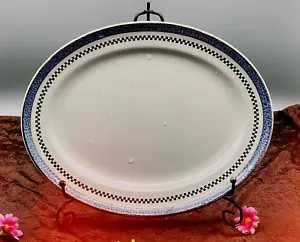 Vintage Losol Ware Pompadour Keeling Burslem England Medium Serving Plate - Picture 1 of 7