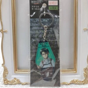 Attack On Titan Levi Ackerman Portachiavi Acrilico Anime Manga Kodansha Giappone - Foto 1 di 13