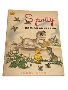 SPOTTY GOES ON AN ERRAND vintage book - Picture 1 of 3