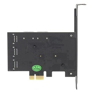 PCI E To SATA3.0 Expansion Card 8 Ports Adapter Riser Card Desktop Computer A CB - Afbeelding 1 van 9