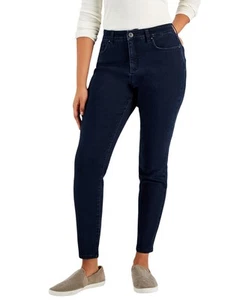 Style & Co Women's Curvy-Fit Mid-Rise Skinny Jeans - Picture 1 of 6