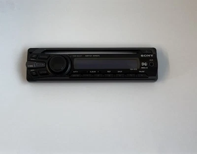 Sony CDX-GT25 Car Stereo Head Unit Replacement Detachable Front Panel  - Image 1 of 3