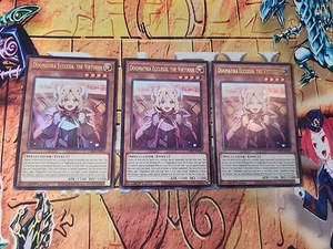 3x Dogmatika Ecclesia, the Virtuous 1st Ed Ultra Rare CH01-EN014 Playset X3 NM - Picture 1 of 1