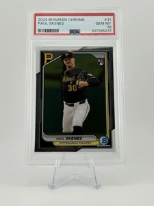 2024 Bowman Chrome - Paul Skenes #31 (RC) PSA 10 - Picture 1 of 2