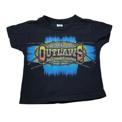 Camisetas deportivas vintage de World Of Outlaws Y2K Arizona camiseta de carreras AOP juvenil 4 Foto 1 de 4