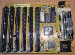 Hsing Tech Enterprise - Bioteq MB-1333RCS-A - SX/SXL-33 - 4MB Ram - Picture 1 of 11