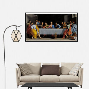 The Last Supper Poster Living Room Home Picture Decor Canvas Wall Art Painting