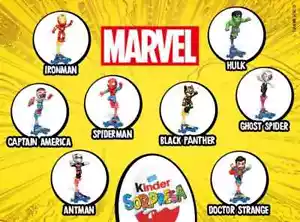 EROI MARVEL PERSONAGGI A SCELTA (VQ356 - VQ379) KINDER SORPRESA ITALIA 2024/2025 - Afbeelding 1 van 1