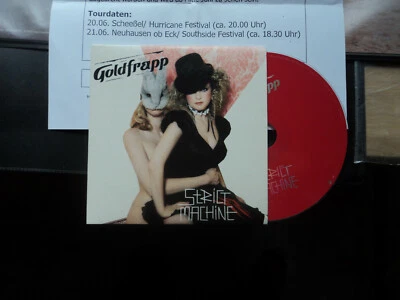 Goldfrapp Strict Machine Single CD Maxi Alison electronic German Info Sheet   - Bild 1 von 2
