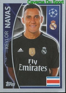 033 KEYLOR NAVAS COSTA RICA REAL MADRID CF STICKER CHAMPIONS LEAGUE 2016 TOPPS - Picture 1 of 1