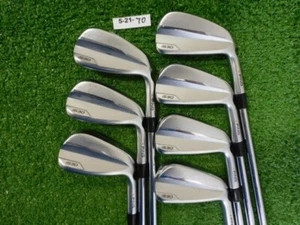 PING i530 Forged Irons 4-W KBS Tour Lite Stiff Steel Gold Dot 4* Flat Excellent - Picture 1 of 9