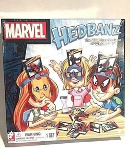 Marvel Headbanz Spiel komplett Hulk Spiderman Ironman Captain America - Neu in OVP - Bild 1 von 7