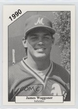 1990 Frank Chong Modesto A's Jim Waggoner James Waggoner