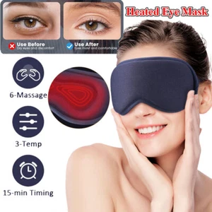 Heated Eye Mask for Blepharitis & Stye Relief |Fast Heating Therapy,Rechargeable - Picture 1 of 21