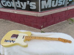 FENDER TELECASTER 1973 BLONDE 1 OWNER CLEAN hang tag! [VIDEO] - Picture 1 of 23