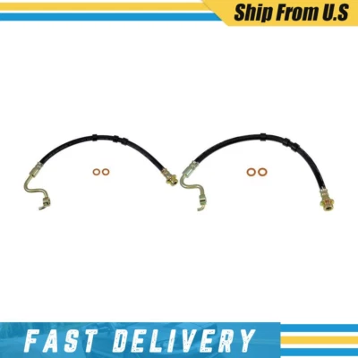 Manguera de freno delantera línea de freno para Nissan Titan 5,6 L 2007 2006 2005 2004 _XJ Foto 1 de 4