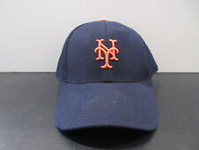 New York Mets Cap Fitted Mens 7 3/8 Blue Orange Zephyr MLB Baseball 1950s Logo