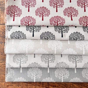 Tela Mulberry Trees aspecto lino, 140 cm de ancho, precio por 1/2 m - Imagen 1 de 23