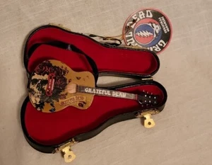 GRATEFUL DEAD MINIATURE GUITAR ORNAMENT - Picture 1 of 3