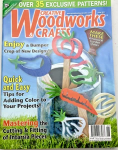Scroll Saw Patterns Included! Creative Woodworks & Crafts Issue #157- 2011- NEW - Picture 1 of 1