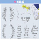 COURAGE & FAITH Metal Cutting Dies And Stamps For DIY Scrapbooking Paper