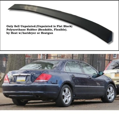 Duckbill 284N Type Rear Trunk Lip Spoiler Wing Fits 2005~2008 Acura RL KB1 sedan - Image 1 of 4